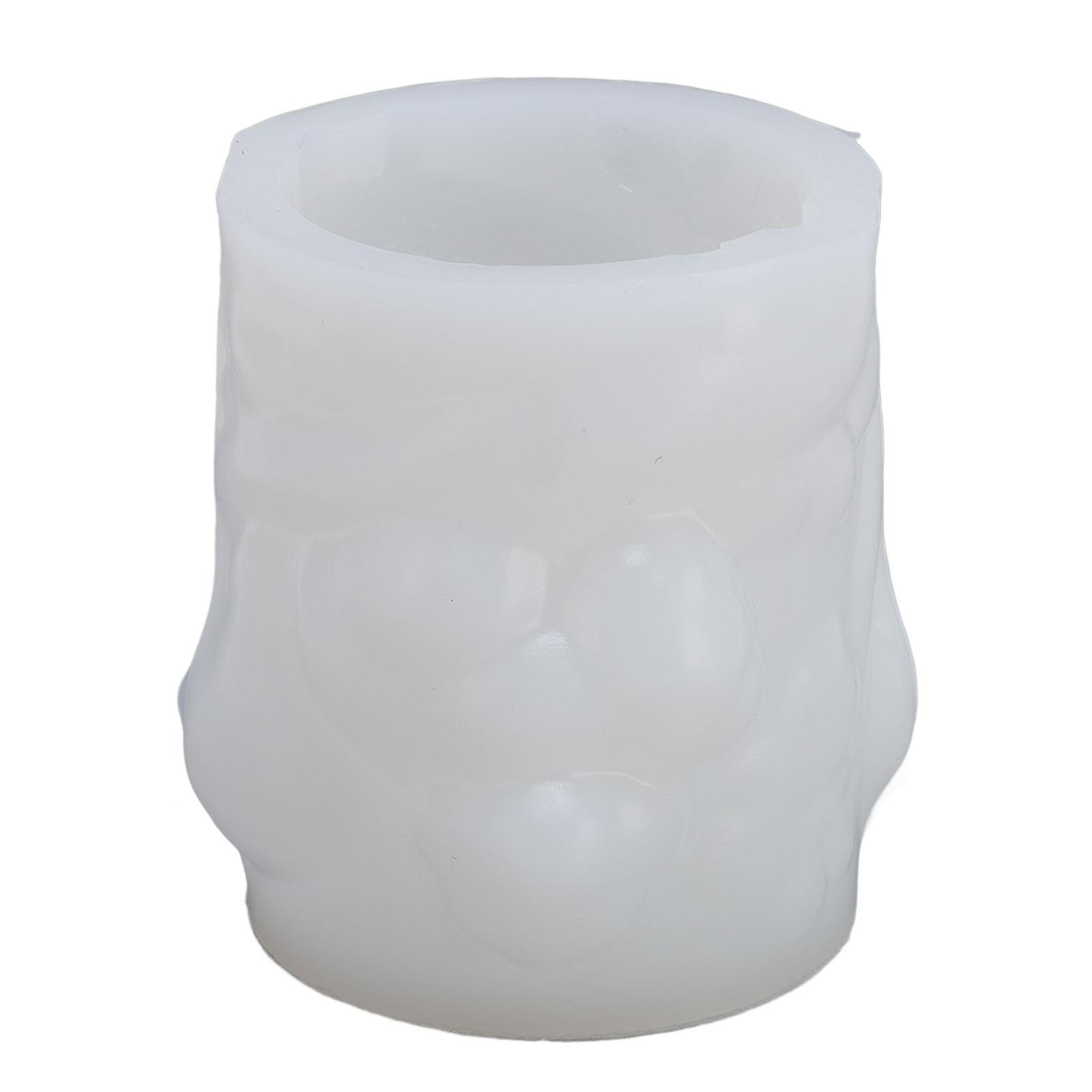 Ароматизированная свеча, гипсовый узор, силиконовый 3D-украшение в виде белки, создание инновационного украшения