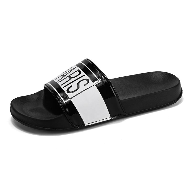 Модные шлепанцы, повседневная обувь инновационного дизайна, мужские легкие домашние тапочки с мягкой подошвой, высококачественные эксклюзивные фирменные шлепанцы 36