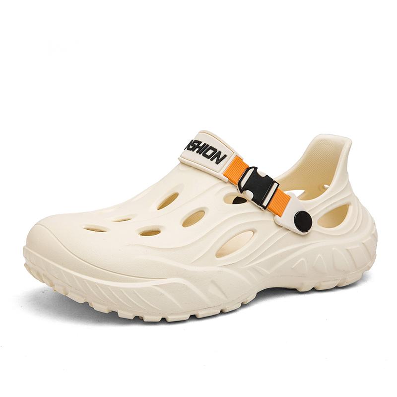 Повседневные нескользящие тапочки с открытым носком для пляжа, душа, весны и лета, повседневная обувь инновационного дизайна 40